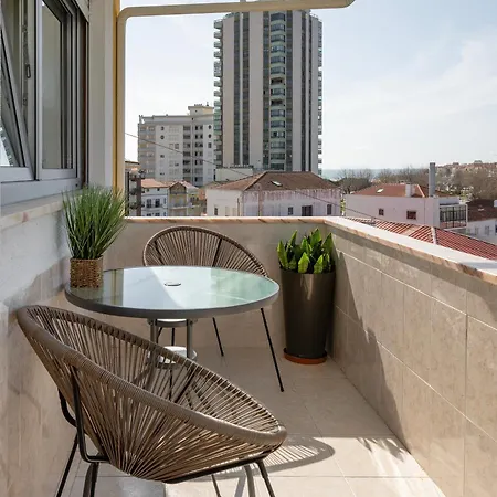 Apartment Stupendo Sun & 3br Ffoz Airconditionning Center Tavarede
